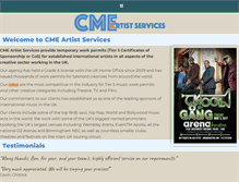 Tablet Screenshot of cmeas.com